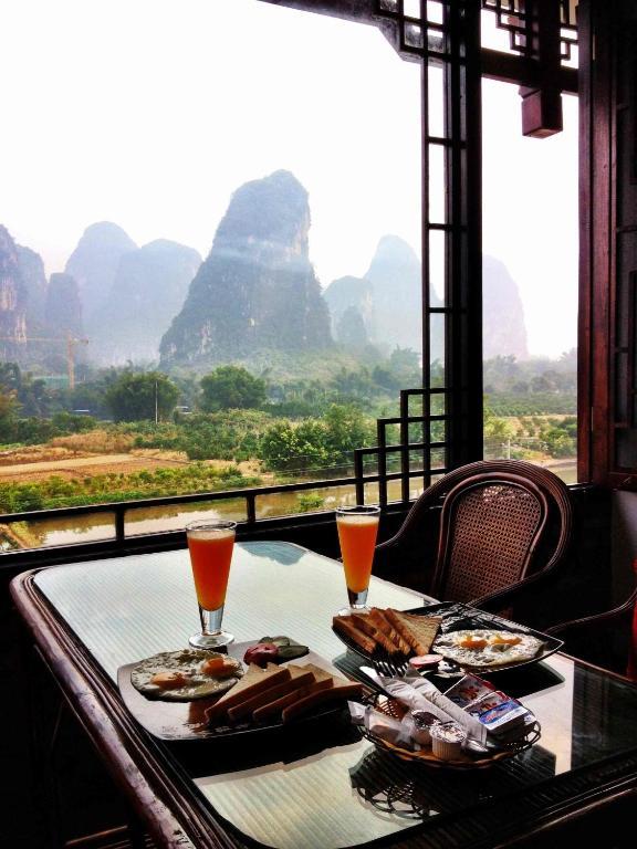 Yangshuo Leisure Tea Lodge Extérieur photo