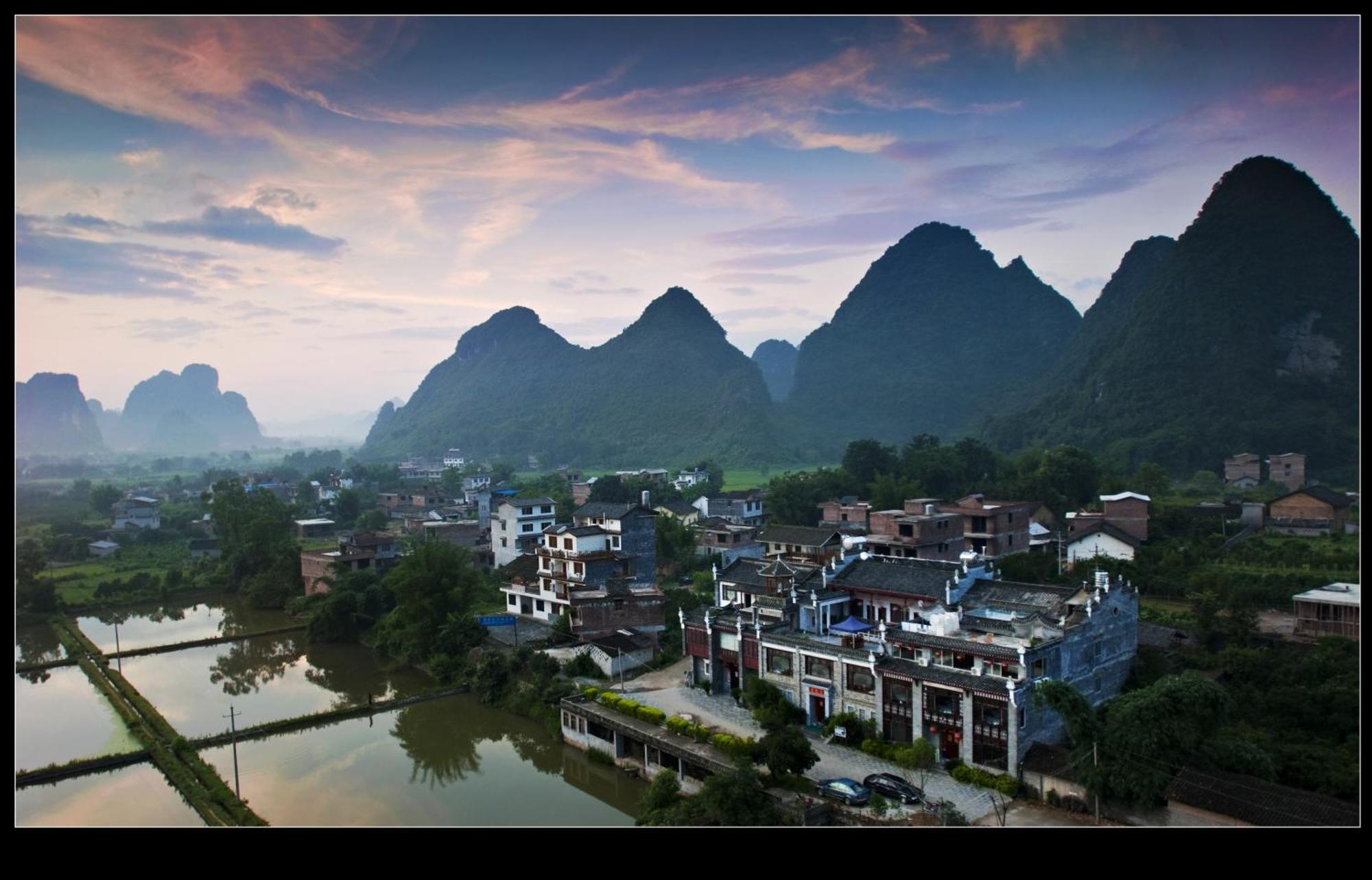 Yangshuo Leisure Tea Lodge Extérieur photo