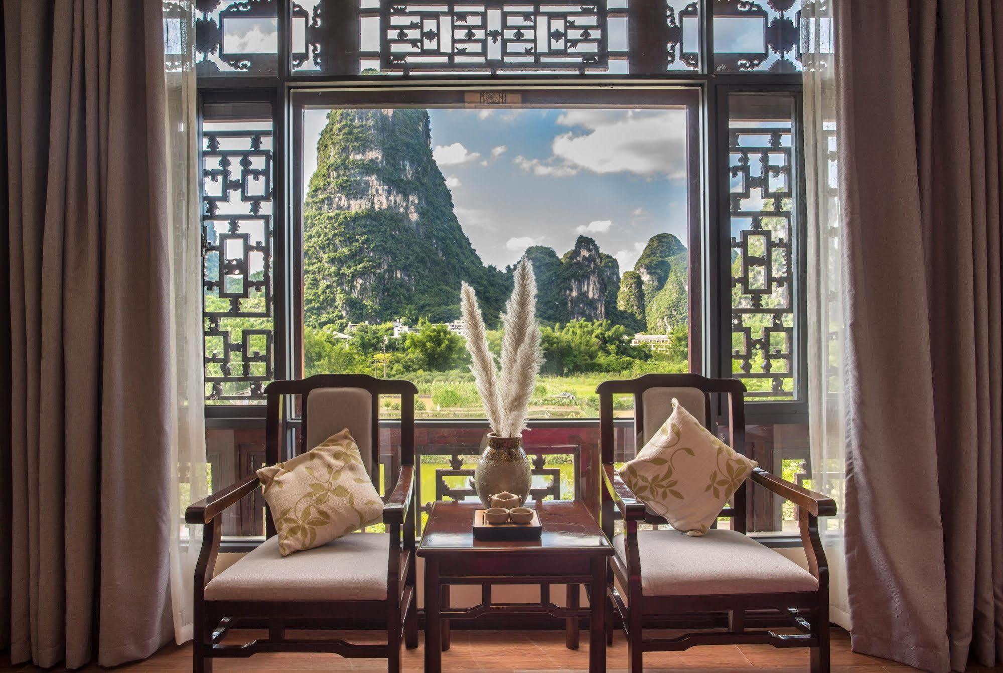 Yangshuo Leisure Tea Lodge Extérieur photo