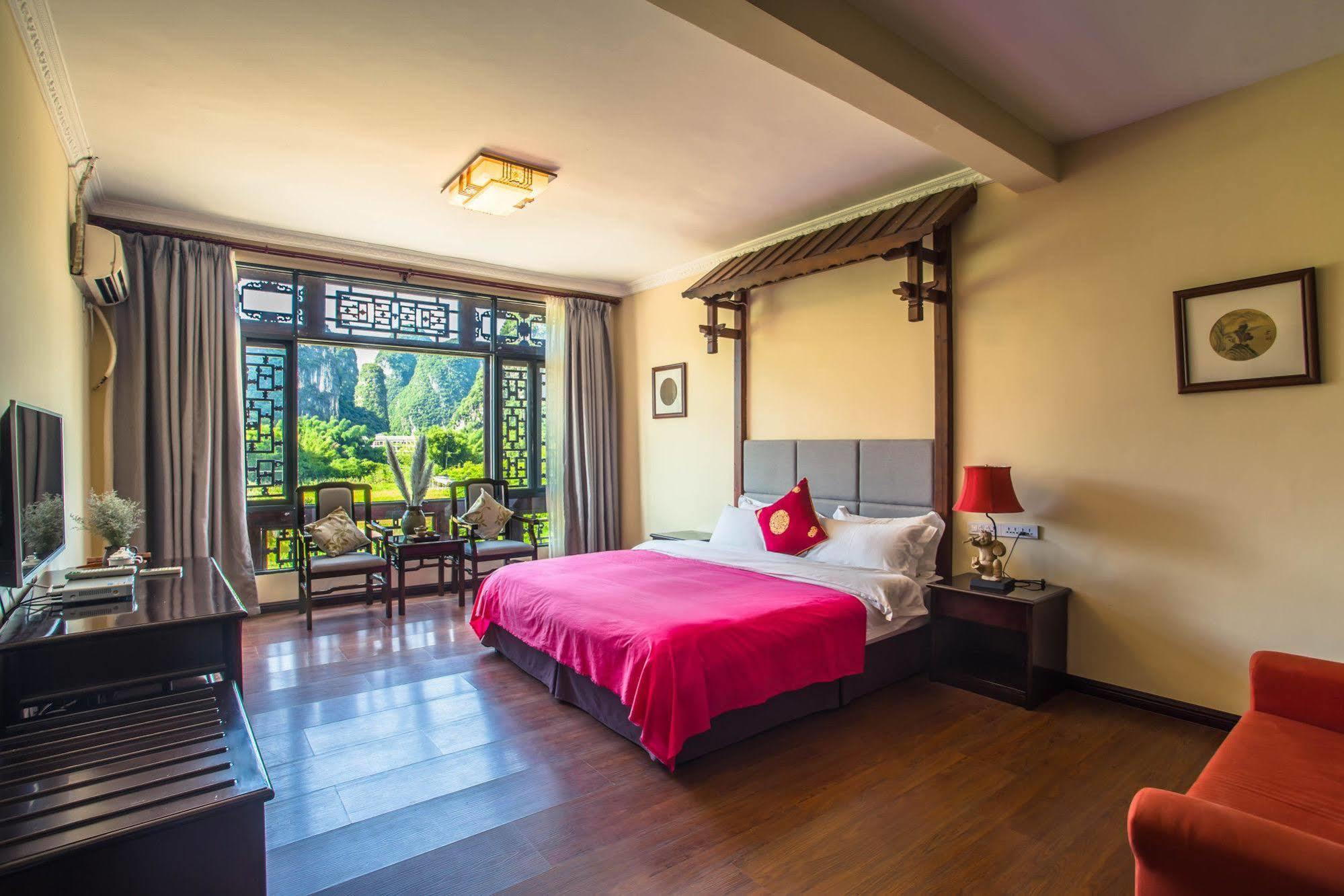Yangshuo Leisure Tea Lodge Extérieur photo