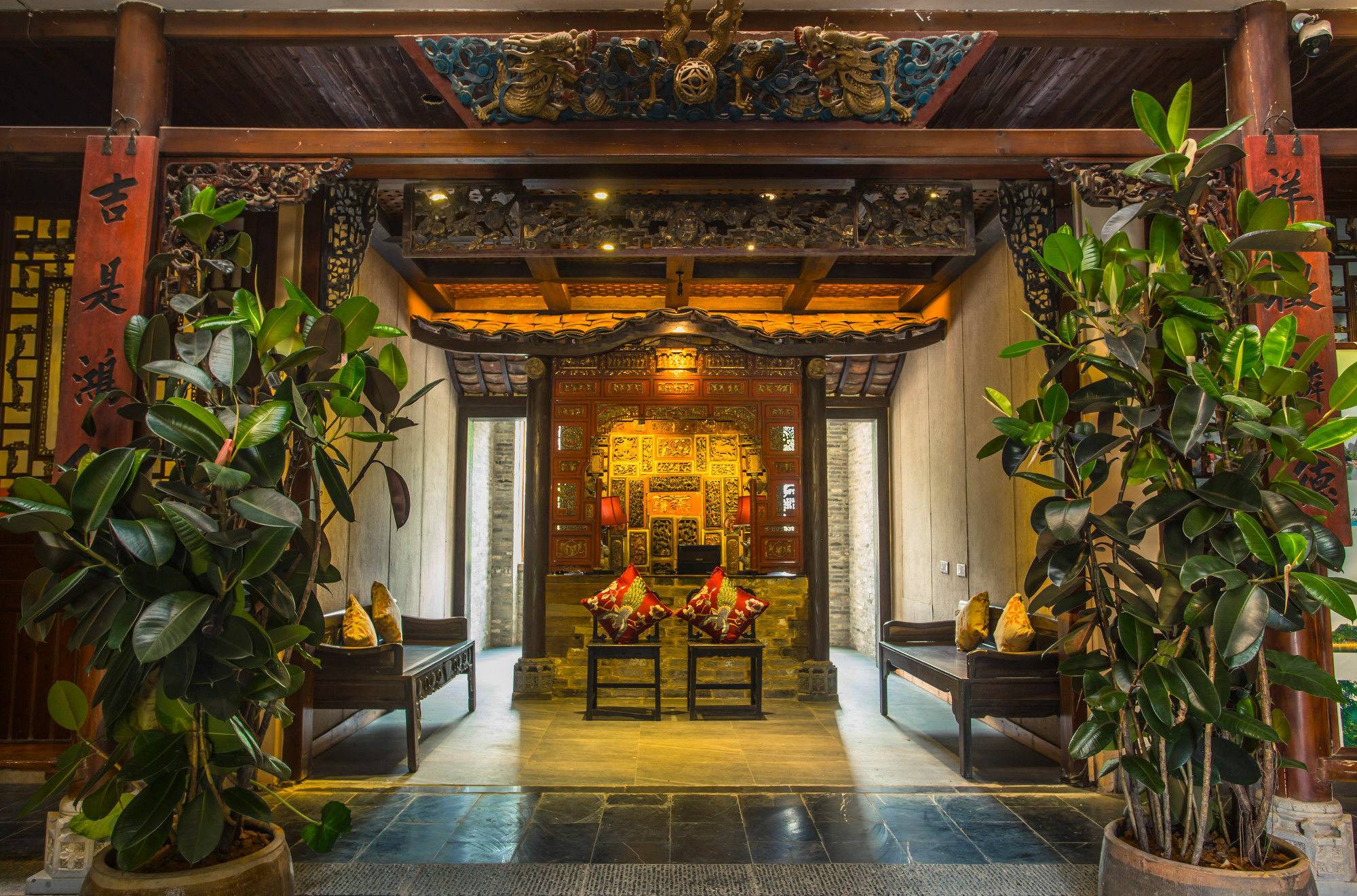 Yangshuo Leisure Tea Lodge Extérieur photo
