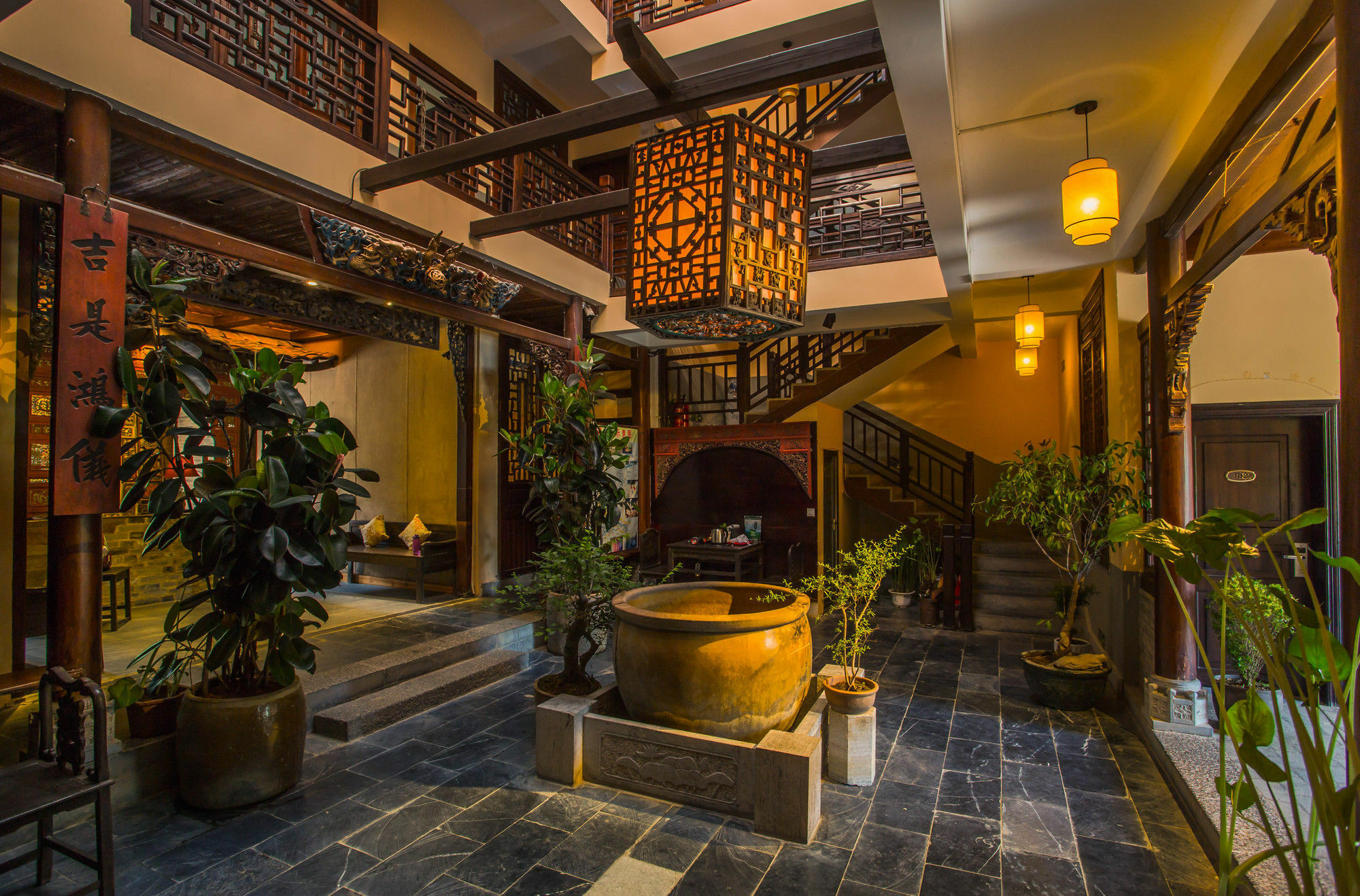 Yangshuo Leisure Tea Lodge Extérieur photo
